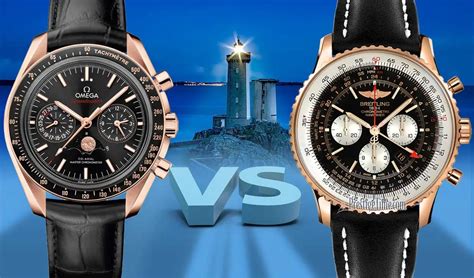 omega 3330 vs breitling 13